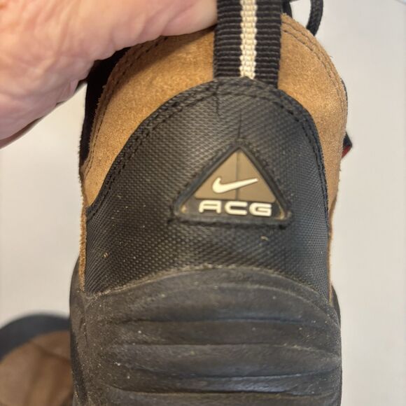 Vintage Nike ACG Suede Boots Shoes Hiking  Brown  965005-301 Men's 12 - Picture 12 of 13